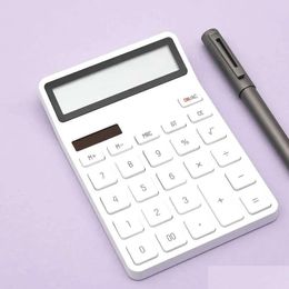 Calculators Wholesale Calcators Mini Office Calcator Portable Electronic Digital Lcd Finance Accounting Desktop 284B Drop Delivery Sch Otwqf