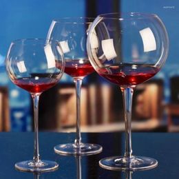 Wine Glasses High-Quality 400-450ml Goblet Creative Burgundy Tasting Cup Champagne Round Belly Design Aroma Bar Winery Drinkware