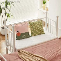 Baby Cribs Iron art childrens stitching bed adult baby bedside widened side expansion artifact boy crib adjustable height. L416