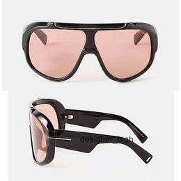 TF Designer Toms Fords Sunglasses for Women Chunky Plate Frame Ft1093 Oversized Glasses Outdoor Fashion Style Luxury Quality Men Classic Original Box