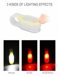 3 Modes Led Smd Led Silicone Clip Lamp Power By 2 Cr2032 Battery With Strong Magnetic Closure For Hiking Dog Walking Or Running1149302