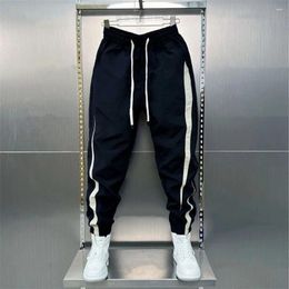 Men's Pants Fashion Striped Outdoor Jogging Sweatpants Quick-drying Ventilated Casual Trousers Designer Brand Clothing