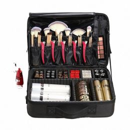 upgrade Makeup Bag Female Large Capacity Multi-Functi Portable Hot Selling Leisure Travel Profial Makeup Artist Bag M804 f8uT#