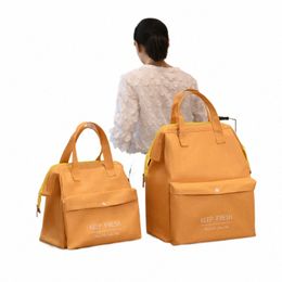 large Capacity Lunch Bag Women Waterproof Insulated Shoulder Crossbody Bags for Lunch Box Picnic Portable Fresh Cooler Bags 2023 b6Io#