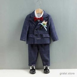 Suits Prens Boys Lüks Doğum Günü Elbise Çocuklar Beaufitul Fotoğraf Takım Çocuklar Resmi Düğün Partisi Performans Dans Sekreter