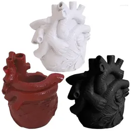 Vases Heart Flower Pot Home Garden Ornaments Desk Planter For Plants Succulents Flowers Plant Container Table Ornament Decor