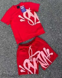 Designer Mens Syna World Tshirts Set Tee Printed Designer t Shirt Short Y2k Tees Graphic Tshirt and Shorts Hip Hop t CPXL