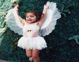 Girl039s Dresses Floral Dress Big Girl Child Clothes Spring Teen Costume Swan Wings Angel Flamingo Princess6419706