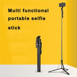 24L05 back Bluetooth version Aluminium Alloy Tripod selfie stick