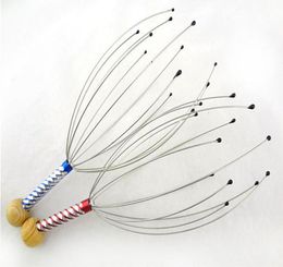 1piece Beauty Health Care Massage Relaxation Octopus Scalp Head Massager Scratcher Random Color1162830