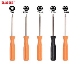 3x100mm 45 Steel Orange Screwdriver 15Y 20Y 30Y Slotted Phillips T3 T4 T6 T7 T10 T10H T8 T8H for Xbox360 Shaver Screw Drivers 9917476