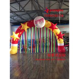 Mascot Costumes Arches Iatable Birthday Party Rainbow Arch Decorative Props