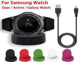 Watch Bands Wireless Fast Charger Base For Galaxy 46mm42mm Charging Cable Charge Gear S3S2 Active3344282