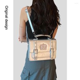 Backpack Preppy Style Student Multifunctional Messenger Bag Female Double Shoulder Women School Ladies Totes Uniform