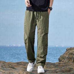 Men's Pants Summer Casual 2024 Arrivals Men Outdoor Quick-drying Tooling Leisure Sports Trousers Brand Clothing