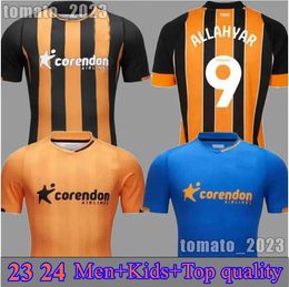 2024 Hull City Soccer Jerseys 23 24 The tigers Amber WILKSM.SMITH BERNARD EAVES SCOTT RAXTER GREAVES LEWIS-POTTER EMMANUEL CANNON Third Football Shirts