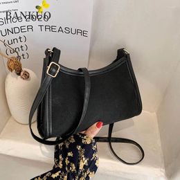 Bag BANKUO Women's Handbag High Quality PU Solid Colour Shoulder Messenger Bags Purse Purses And Handbags Luxury Designer X283