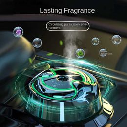 Car Air Freshener Car Intelligent Fragrance Perfume Interior Decorations Automatic Spray Aluminium Alloy Seat Type High-grade Remove Peculiar Odours L49