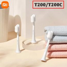 Products Xiaomi Mijia T200 Toothbrush Head 3/6/9PCS Replacement Teeth Brush Heads Electric Oral Hygiene Deep Cleaning Toothbrush Heads