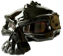 CG489 Skull Motorcycle Helmet Half Face Helmets Motorbike Capacetes Casco Retro Casque2862227