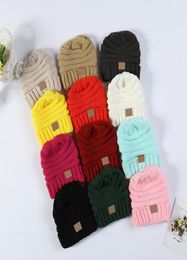 Factory Direct High Quality Fashion Autumn and Winter Children039s Wool Knit Caps Head Warm Hat8624100