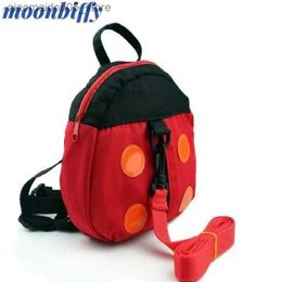 Carriers Slings Backpacks Baby Carrying Strap Baby Carrying Strap Safety Learning Walking Handbag Baby Ladybug Carrying Strap Q240416