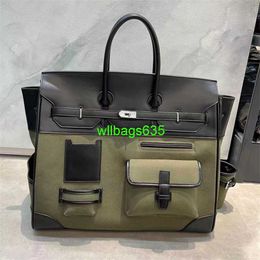 Cargo Totes Bk Cloth Handbag Factory Direct Sales of Large Capacity Platinum Bags New Trendy Mens and Womens Bags Large Handbags Travel Canvas have logo HBM9KC