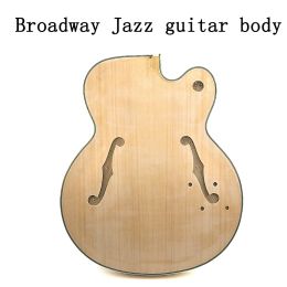 Cables Broadway jazz guitar body sound barrel spruce plywood panel maple plywood back