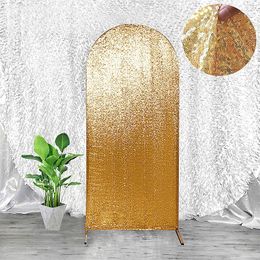 Party Decoration Sequin Arch Set Wedding Scene Props U-shaped Door Birthday Pography Flash Background Cloth