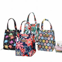 lunch Bag Women Men Cooler Bags Thermal Storage Ice Pack Tote Student Bento Picnic Food Handbag Portable Lunch Box Work A5gO#