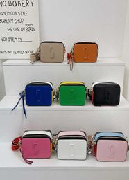 Retail 2023 Wallet Designer Womens Shoulder Bag Colour Contrast Camera Bags Versatile Messenger Bag4491458