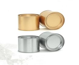 250ml Aluminium Tea Can Tins Pot Jar Comestic Containers Portable Seal Metal Tea Can Tinplate Candle Can8663048