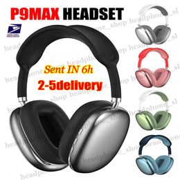 P9 Pro Max Wireless Over-ear Bluetooth Adjustable Headphones Active Noise Cancelling Hifi Stereo Sound for Travel Work 35