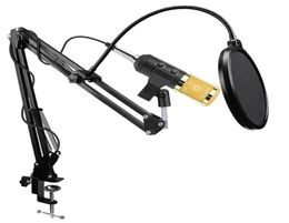 BM900 Podcast Recording Microphone with Stand Professional Condenser Studio Broadcasting Microphone6662769
