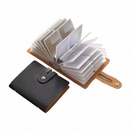 1pc 64 card slot anti demagnetizati, anti theft brush, exquisite bank card bag, zero wallet, lightweight, thin, simple and com 67gw#