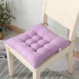 Pillow Solid Chair Square Mat Cotton Upholstery Soft Padded Pad Office Home Or Car Garden Sun Lounge Seat