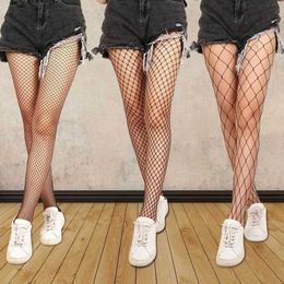 Sexy Socks Fishnet Stockings Pantyhose Female Sexy Black Stocking Women Hollow Mesh Calcetines Fashion Party Hosiery Clubwear Tights Panty 240416