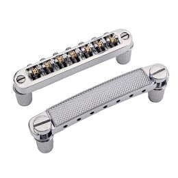 Cables Roller Saddle Bridge Tailpiece Bridge Set 7 String Guitar Bridge