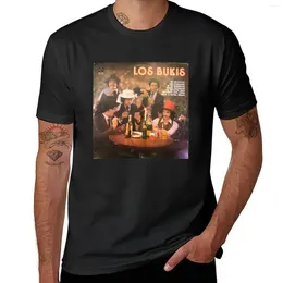 Men's Polos Los Chicanos Bukis T-Shirt Oversized Heavyweights Tops Mens Cotton T Shirts