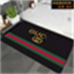 Designer Carpet Famous Classic Floor Mat Fashionable Print Bathroom Kitchen Carpet Floor Mat Classic Logo Bathroom Carpet Non slip Floor Mat-02