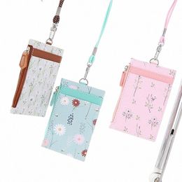 card Holder Neck Strap with Lanyard Badge Holder Work ID Card Bus ID Holders Office Card Holder Women Wallet Bag Case r94B#