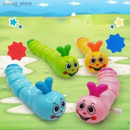 Wind-up Toys Cute cartoon childrens animal toy anthracite pillar shape clock baby gift 1 piece Y240416