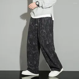 Men's Pants Wide-leg Mens Corduroy Vintage Men Jogger Harlan Baggy Casual Trousers Male Streetwear Big Size Harajuku 5XL