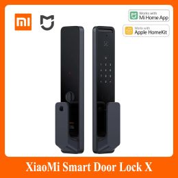 Products 2022 New Xiaomi MiJia Smart Door Lock X Fingerprint Locks 3D Face Recognition Smart Home Door Lock NFC Digital Electronic Lock