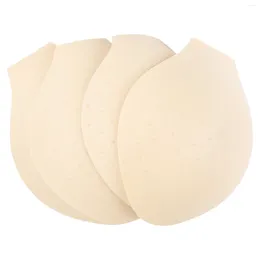 Underpants 4pcs Enlarge Front Enhancing Cup Sponge Pad For Swimming Briefs Shorts Yellow