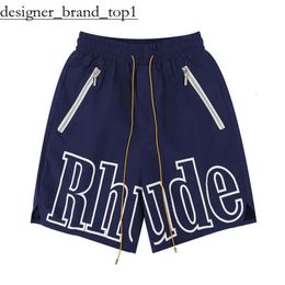 Rhude Designer Shorts Mens Shorts Luxury Trendy Streetwear Rhude Shorts Loose and Soft High Quality Women Sports Short Pants Quick Dry Rhude Shorts Men 9164