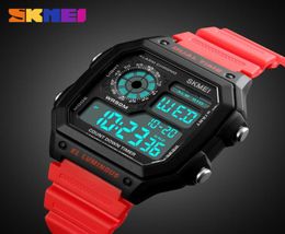SKMEI Sports Watch Men Top Brand Luxury Famous LED Digital Watches Male Clocks Men039s Watch Relojes Deportivos Herren Uhren LY8136489