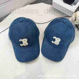 Ball Caps Designer CE Home Triumphal Arch Washed Cowboy Baseball Hat High Quality Versatile Same F4UW