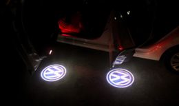 2pcssetled auto portiera per cortesia per cortesia logo laser luce per jetta mk5 mk6 mk7 golf 5 6 7 passat b6 b7 cc e0s3608390