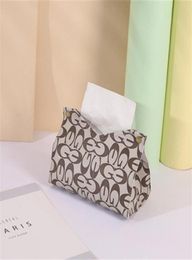 luxury designer Tissue Boxes high quality home Napkin el leather car pumping box1266086